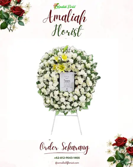 Krans Bunga Duka Ok Aom