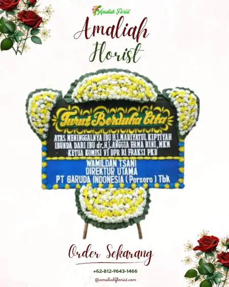 Papan Bunga Duka Ok Aom